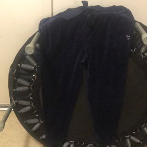 Pink dark blue Velour sweat